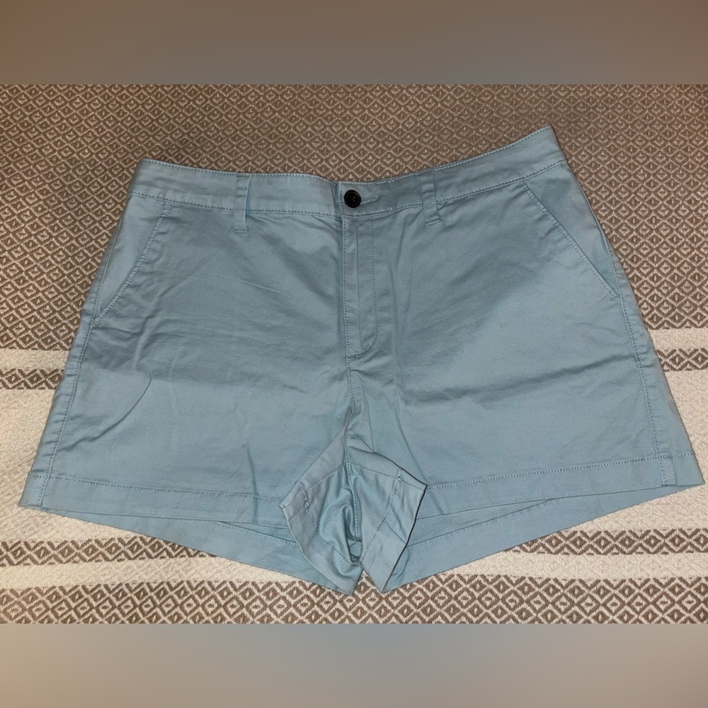 A New Day Stretch Blue Shorts Size 12